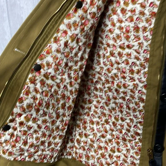 Coach classic parka with shearling and leather trim. NWT. - Picture 10 of 12